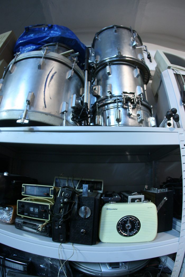 Perkusja jazzowa i sprzęt audio vintage