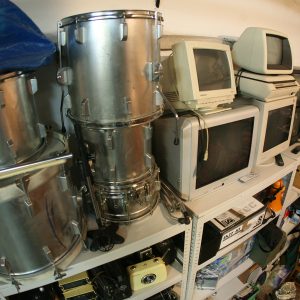 Perkusja i komputery z lat 80.